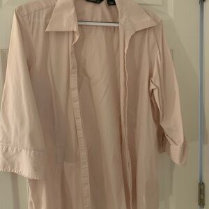 Eddie Bauer Light Pink Button Shirt